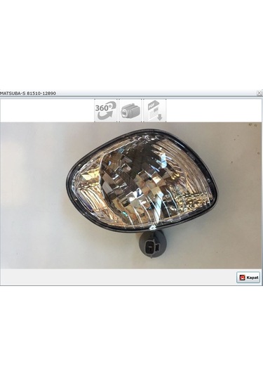 Sinyal Corolla Uyumlu Sağ Zz111 01-02 Rh Sağ