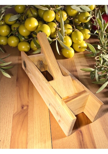 Zeytin Kırma Makinesi - Ahşap Zeytin Kırma Makinesi - Zeytin Kırma Aleti - Ahşap Zeytin Kırma Aleti