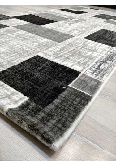 Tuğra Milano 1451 Siyah Halı Yolluk 100X200 Cm