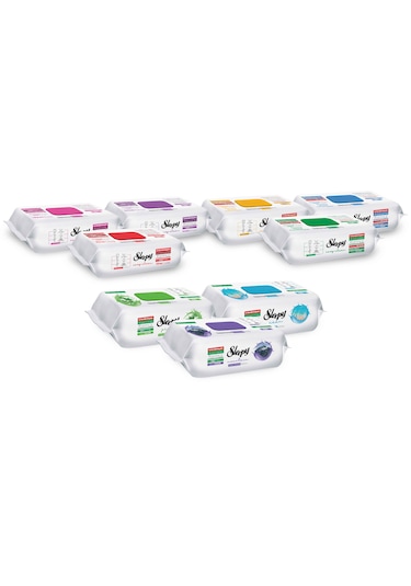 Sleepy Easy Clean Yüzey Temizlik Havlusu&mendil 9x100 Karma Paket