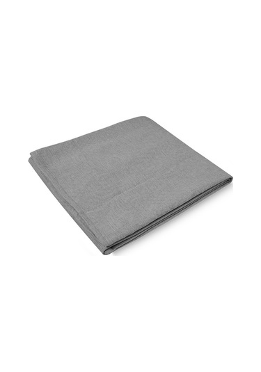 Fialka Watson Çift Kişilik Yatak Örtüsü Seti Gri