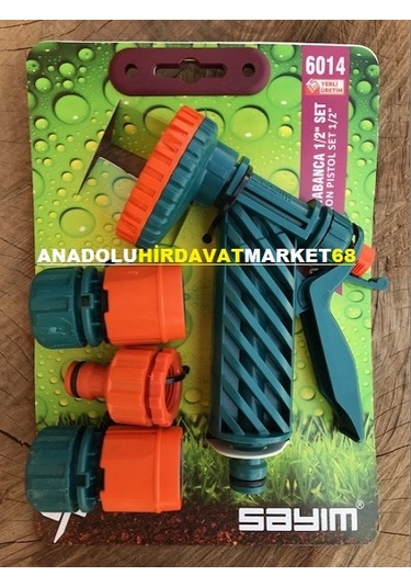 Sayım Su Tabancası Basınçlı Oto Yıkama Tabancası Çiçek Sulama