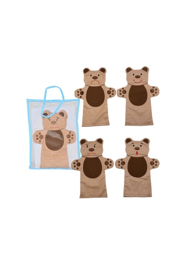 And-5005 Yüz İfadeleri Kukla Set  6Lı