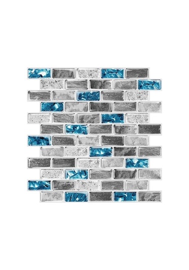 T80023 4 Lü 3d Dekoratif Otostik Stickerler - Mutfak/banyo Duvar Dekoru, Su Geçirmez, Kirgeçirmez, 12x12 Cm, Kolay Kullanım Diğer Diğer