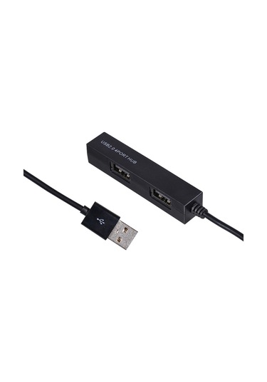 Yüksek Hızlı 4 Portlu Usb 2.0 Hub Siyah
