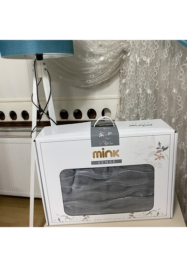Sense 521 Gri Battaniye Tek Kişilik