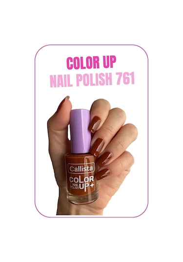 Callista Color Up Nail Polish Oje 761 Chocolate Syrup - Kahverengi