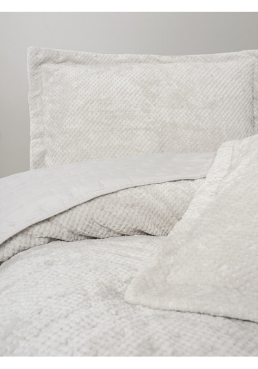 Cotton Box Softnest Çift Kişilik Yatak Örtüsü Boleta Taş Taş