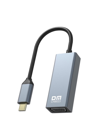 Dm Chb023 Type C To Vga 1080p 60hz Çevirici Dönüştürücü