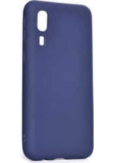 Noktaks - Samsung Galaxy Uyumlu A2 Core - Kılıf Mat Renkli Esnek Premier Silikon Kapak - Gold