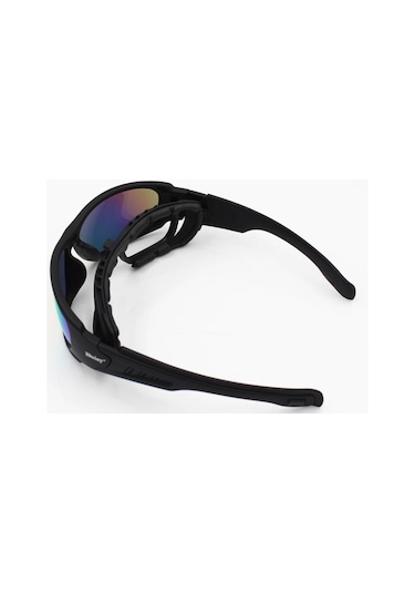 Daisy Usa C6 Polarize Değişebilir 4 Lens Military Tactical Gözlük