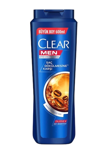 Clear Men Saç Dökülmesine Karşı Kahve Çekirdeği Özlü Şampuan 600 ML