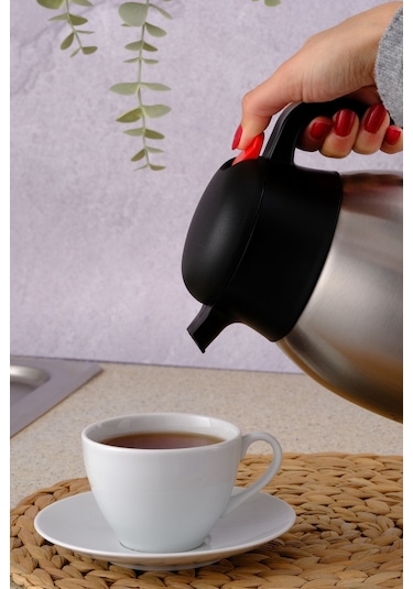 Penguen 1250P Paslanmaz Çelik Çay Termosu 2.5 Litre