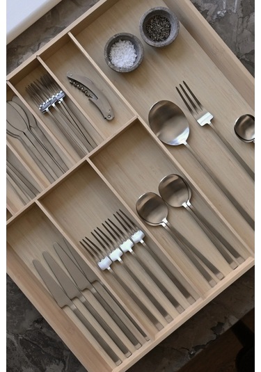 101 Copenhagen Kogei Cutlery 16 Parça Çatal Bıçak Kaşık Seti Çelik