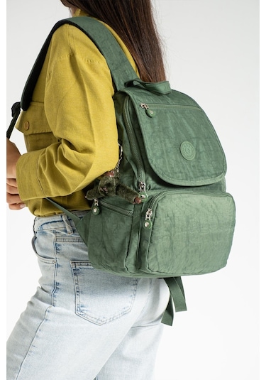 Orta Boy Hafif Sırt Çantası Yeşil Model: 571-3f - Yeşil