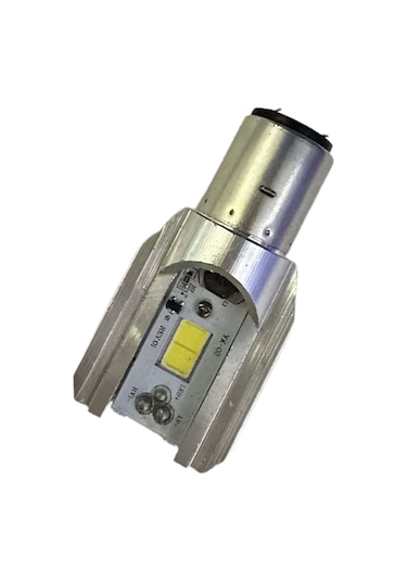 Suntek H4 20 W Cob Led Hi - Lo Işın Motosiklet Far Ön Ampul Lamba Beyaz