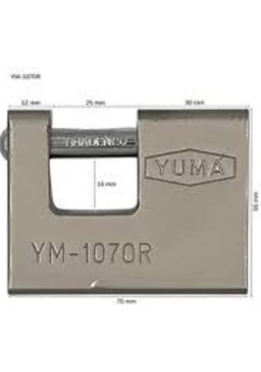 Yuma Kapı Emniyet Kilit Kayar Milli Kilit Dahil