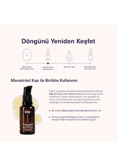 Irie Adet Kabı Kullanımına Yardımcı Su Bazlı Nemlendirici