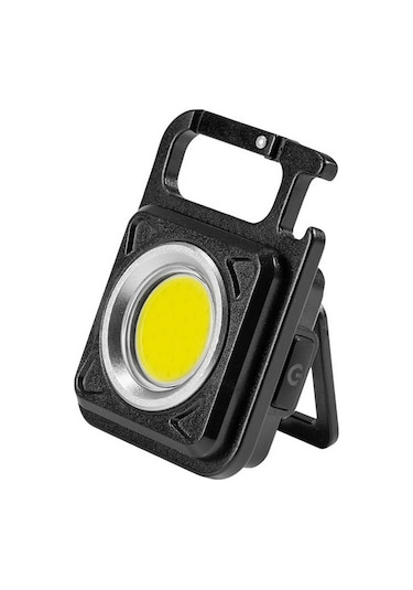 Suofeng Alüminyum Anahtar Zinciri Işığı - Cob 6w, 4 Mod, Hızlı Şarj, Manyetik, Çok Fonksiyonlu Acil Işık Kırmızı Kırmızı