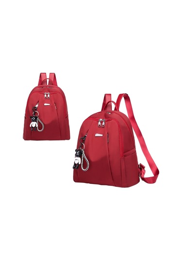 Lebıhmurah Wbp1485 314 Sırt Çantası Rahat Küçük Taze Öğrenci Çantası Seyahat Vahşi Moda Sırt Çantası - Kırmızı Mavi