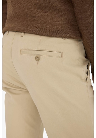Defacto Regular Fit Normal Kesim Düz Paça Chino Pantolon D7349ax25aubg193 Bej Defacto Regular Fit Normal Kesim Düz Paça Chino Pantolon D7349ax25aubg193 Bej
