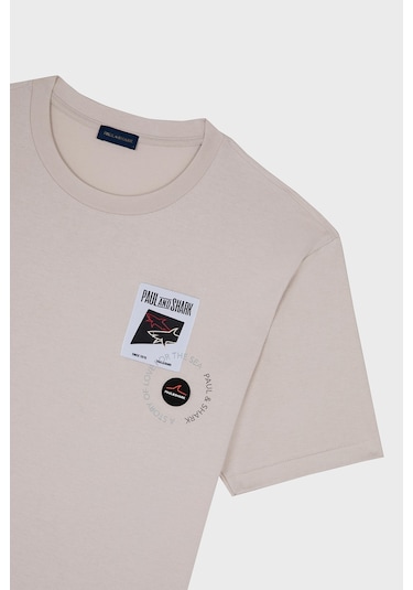 Paul & Shark Erkek T Shirt 24411117 029 Taş Taş