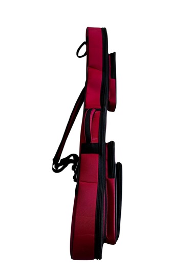 Rock Viper Red Profesyonel Kalın Pedli Elektro Gitar Kılıfı