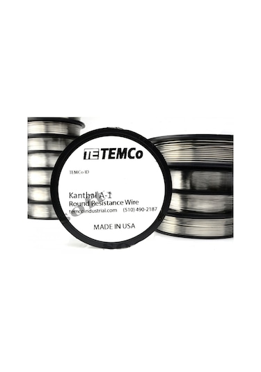 Temco Kanthal A1 Tel- Rezitans Telleri-Cotton 28Ga 10Mt