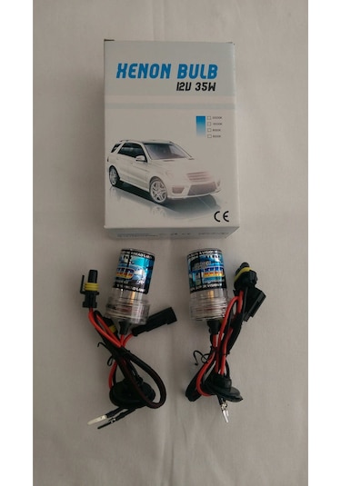 9005 Xenon Ampulü 8000K Kristal Mavi 2 Adet