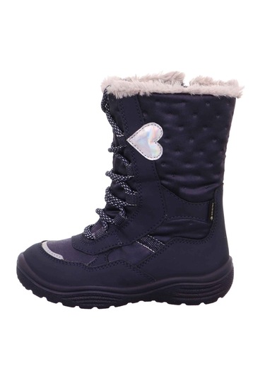 Superfit 1-009094 Crystal Çocuk Lacivert Gore-tex Çizme Lacivert