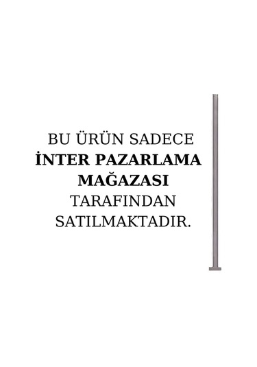 İnter Aydınlatma Düz Direk Bağ Bahçe Sokak Ve Dış Mekan