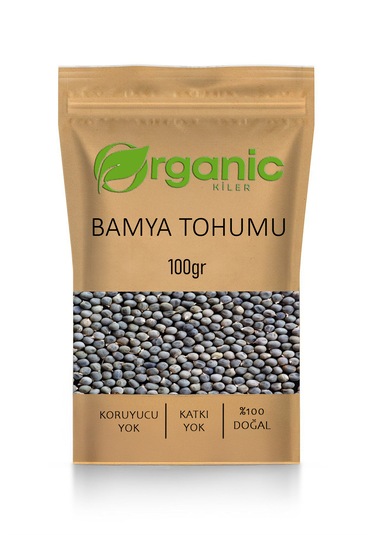 Bamya Tohumu 100gr Doğal & Elenmiş