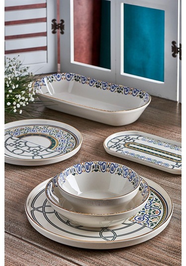 Neva N3159 Mentol Jülide 27 Prç Yemek Takımı