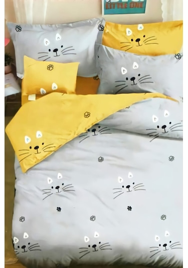 Always Ranforce Çift Taraflı Tek ve Çift Kişilik Nevresim Takımı (524080474)