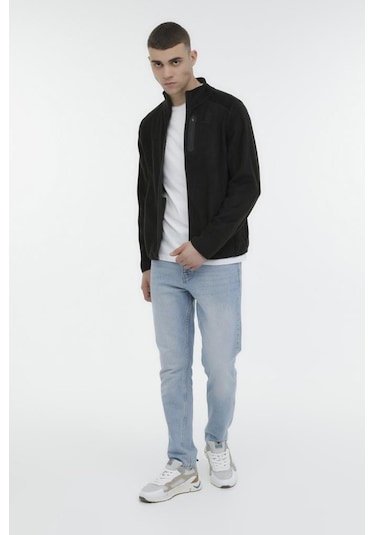 Lumberjack M-sn165 Nordıc 2pr Erkek Polar Siyah 001