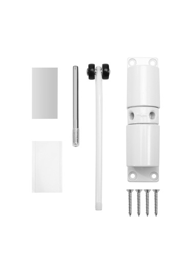 Otomatik Kapı Kapatıcı Ayarlanabilir Ağır Hizmet Tipi Yaylı Kapı Beyaz