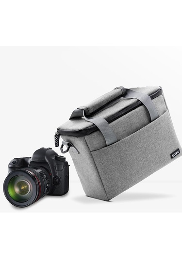 Sones Baona Bn-h001 Dijital Kamera Çantası Gündelik Taşınabilir Kamera Su Geçirmez Çanta, Boyut: Küçük Gri