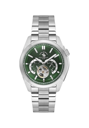 Santa Barbara Polo & Racquet Club Erkek Kol Saati Sb.1.10628-4 Gümüş