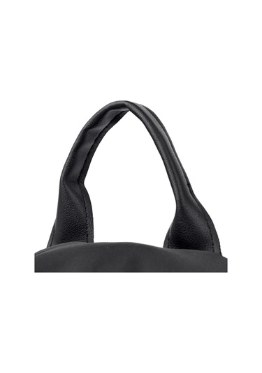 Geeksen Siyah Suya Dayanıklı Oxford Kumaş Çift Omuz Çantası - Büyük Kapasiteli, Id/ Telefon Cepi, Ipad Ve A4 Uyumlu Siyah