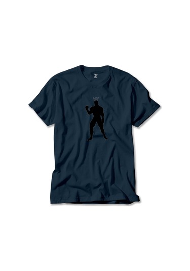 Mike Tyson Fury Lacivert Tişört Lacivert