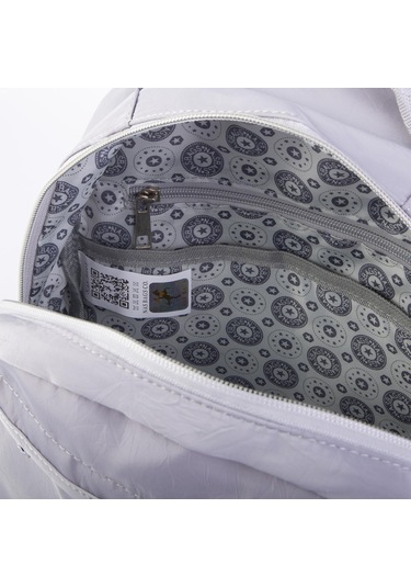 Nas Bag Extra Hafif Su Geçirmez Çok Gözlü Waterproof Unisex Sırt Çantası 30x40 Cm Gri