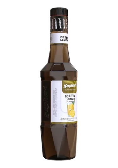Saphori Ice Tea Limon Aromalı Kokteyl Şurubu 700 Ml