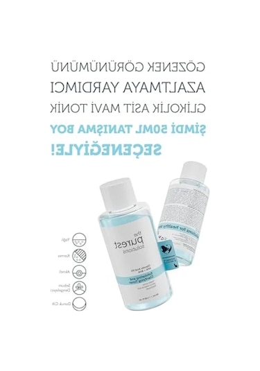 Canlandırıcı Glikolik Asit Mavi Tonik - 50 Ml Seyahat Boy