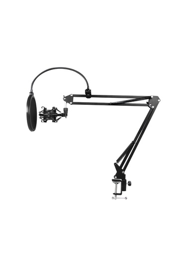 Reedark Profesyonel D8 Mikrofon Kiti: Esnek Metal Askılı, Şok Emici, Telefon Ve Kapasitif Mikrofonlar İçin