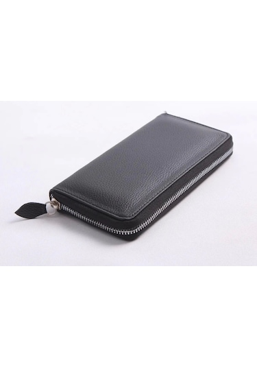 Ozka Leather Collection Kişiye Özel Telefon Bölmeli Deri  Cüzdan