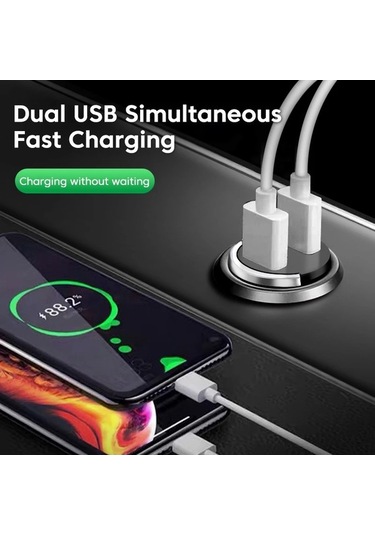 Tongxida 200w Çift Usb Araç Şarj Cihazı 100w Mini Usb C Qc3, 200w Dual Usb, Oraf Marka, Cn Köken