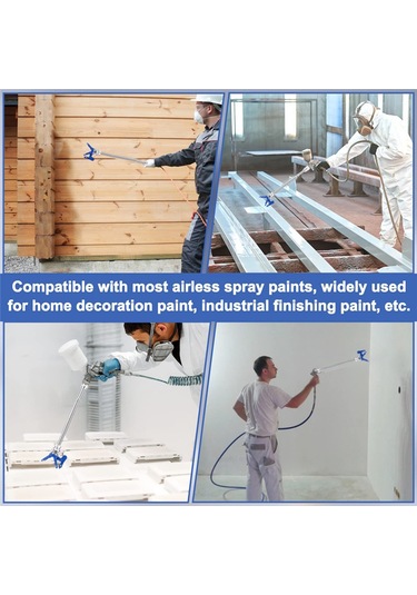 Tersinir Sprey Ucu Nozulları Havasız Sprey Nozulları Uzatma Direği