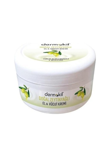 Dermokil Zeytinyağlı Nemlendirici El Yüz Bakım Kremi 220 ML