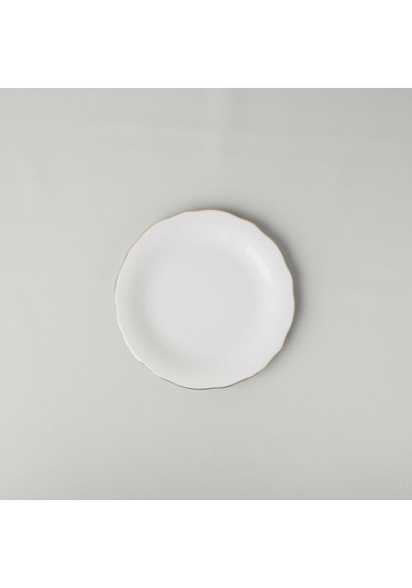 Linens Elegant Porselen Pasta Tabağı 20 Cm Gold Gold