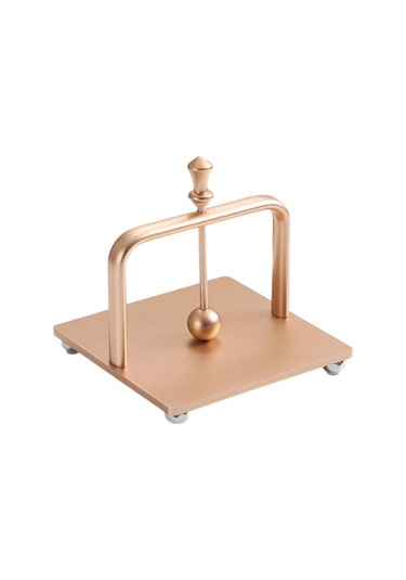 Homyl Peçetelik Metal Dekoratif İçecek Peçete Kutusu Yemek Gül Altın